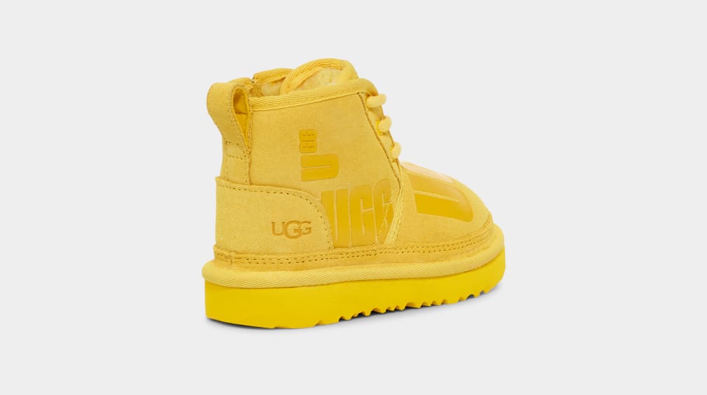 Botas Ugg Neumel II Scatter Graphic Niños Amarillo | Argentina PYSRUXF-15