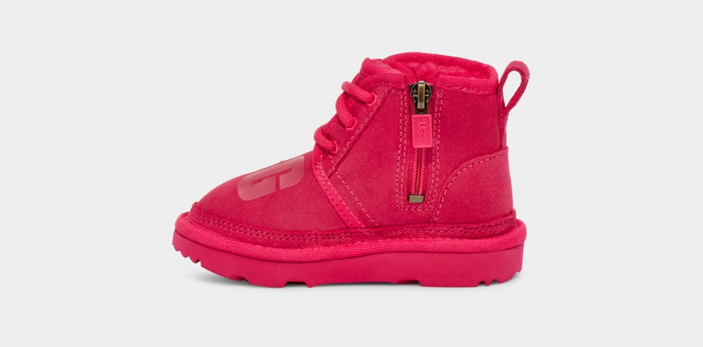 Botas Ugg Neumel II Scatter Graphic Niños Rojas | Argentina CPQDYSJ-13