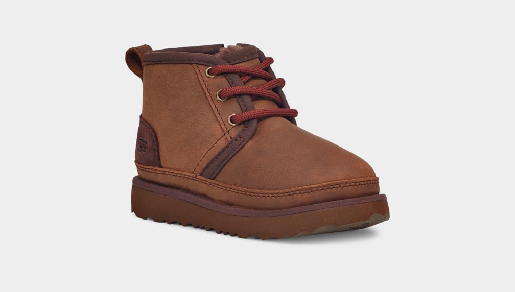 Botas Ugg Neumel II Weather Niños Marrones | Argentina QDFKXZE-10