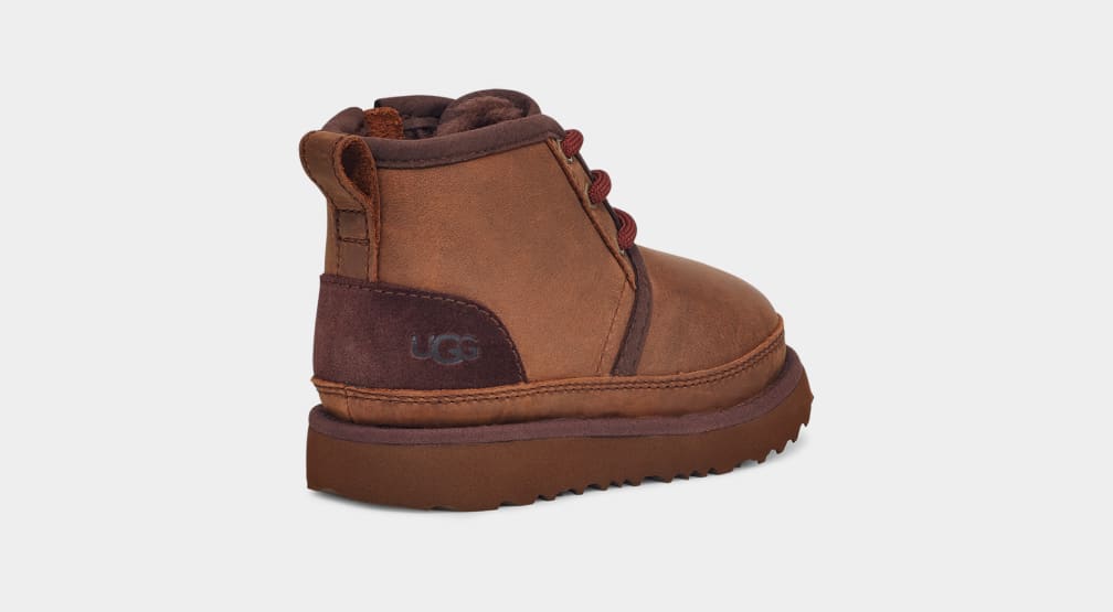 Botas Ugg Neumel II Weather Niños Marrones | Argentina QDFKXZE-10