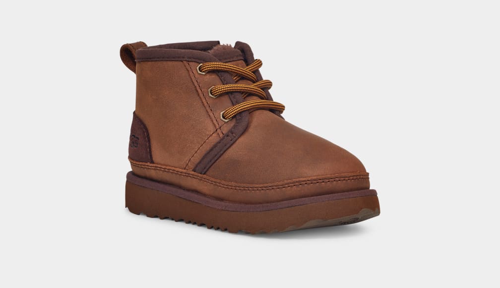 Botas Ugg Neumel II Weather Niños Marrones | Argentina QDFKXZE-10