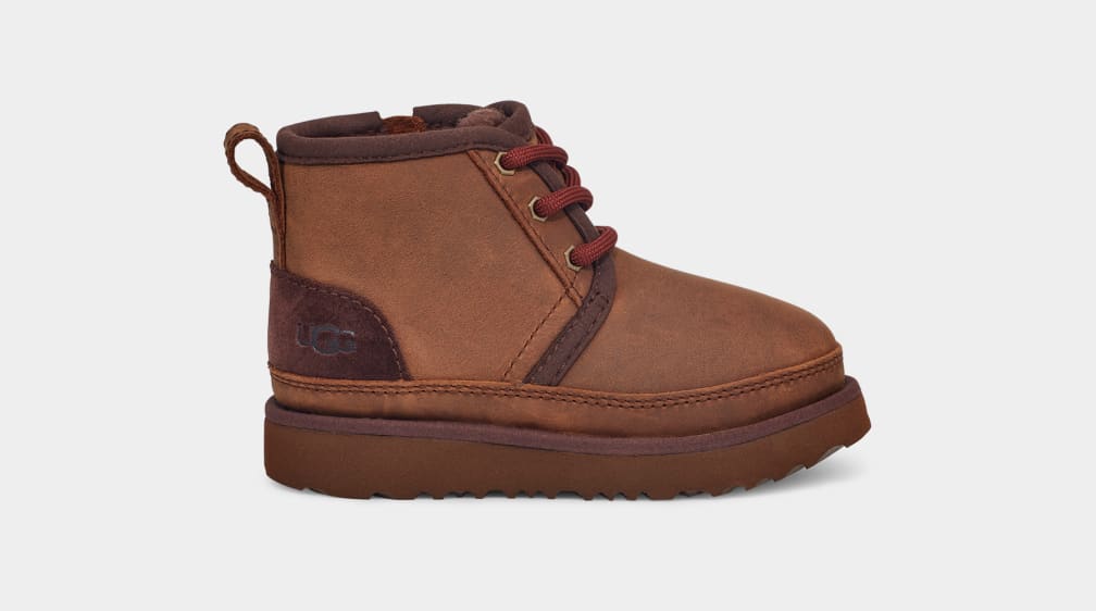 Botas Ugg Neumel II Weather Niños Marrones | Argentina QDFKXZE-10