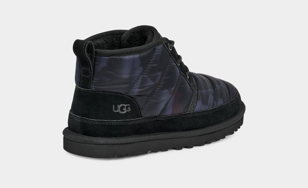 Botas Ugg Neumel LTA Peace Camo Hombre Negras | Argentina ATVQOGX-19