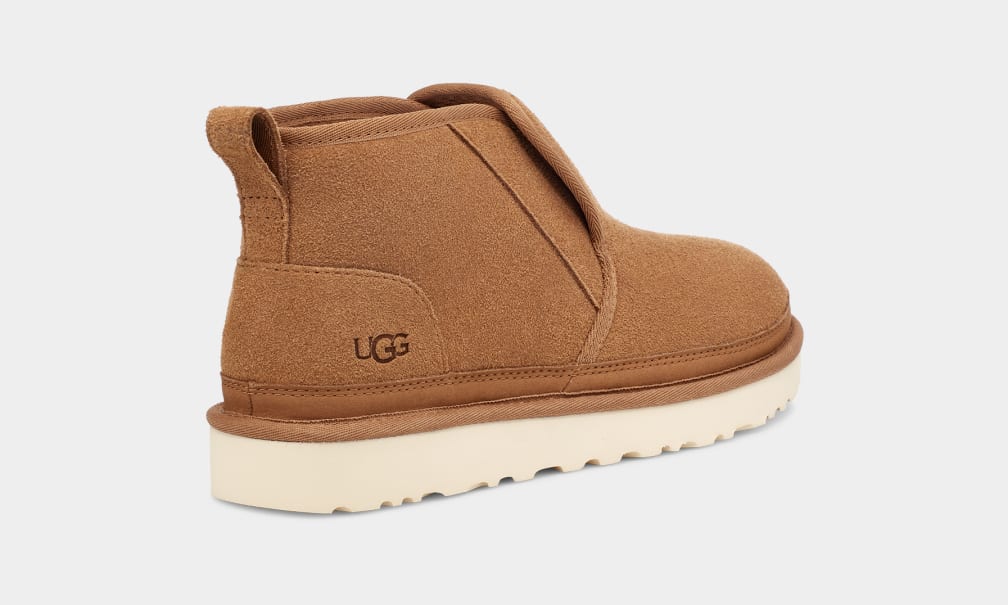 Botas Ugg Neumel Minimal Hombre Marrones | Argentina IJADEUO-32