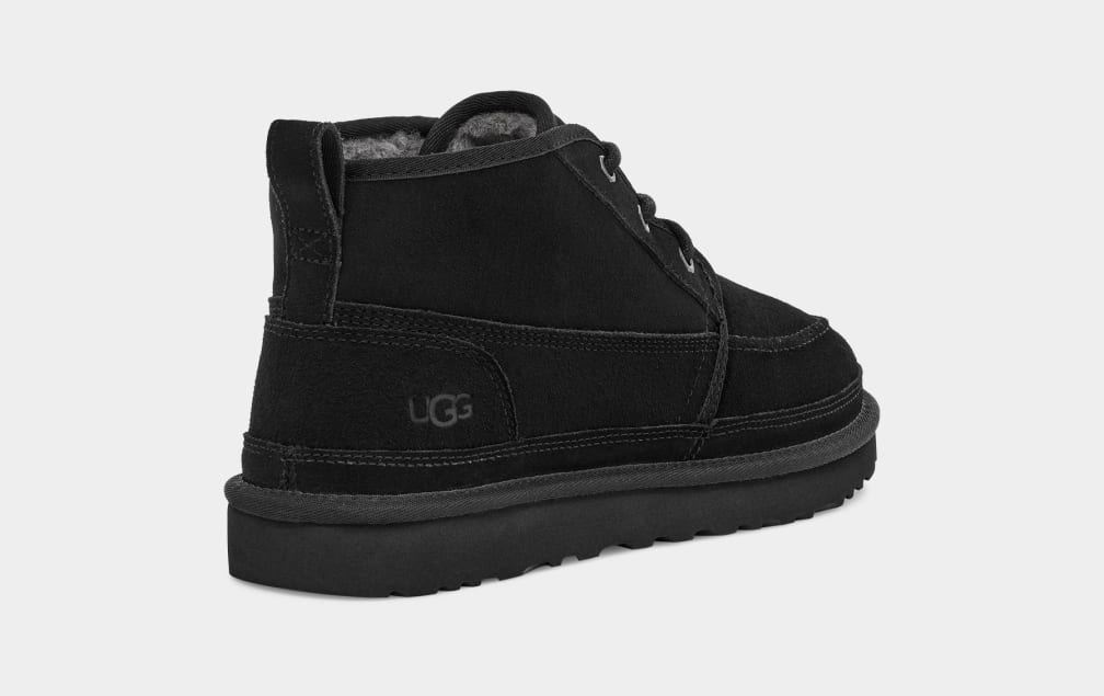 Botas Ugg Neumel Moc Hombre Negras | Argentina HQLYPDB-89