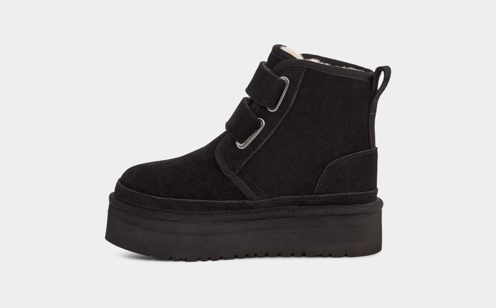 Botas Ugg Neumel Niños Negras | Argentina AQFIKHJ-43