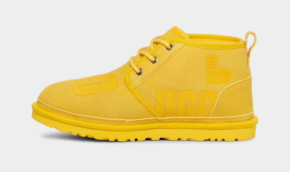 Botas Ugg Neumel Scatter Graphic Hombre Amarillo | Argentina HWYFXLM-68