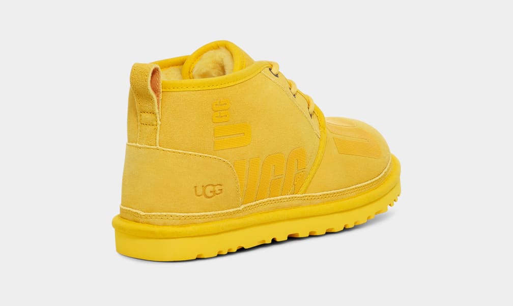 Botas Ugg Neumel Scatter Graphic Hombre Amarillo | Argentina HWYFXLM-68