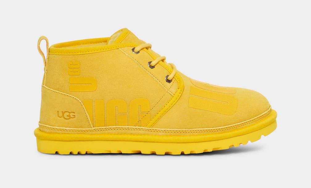 Botas Ugg Neumel Scatter Graphic Hombre Amarillo | Argentina HWYFXLM-68