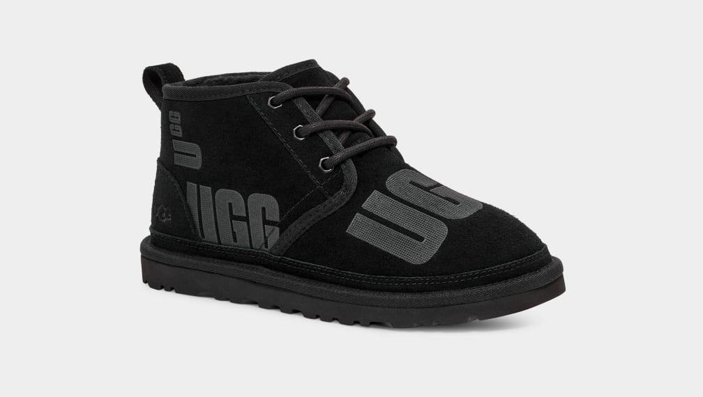 Botas Ugg Neumel Scatter Graphic Mujer Negras | Argentina RXLBPNG-26