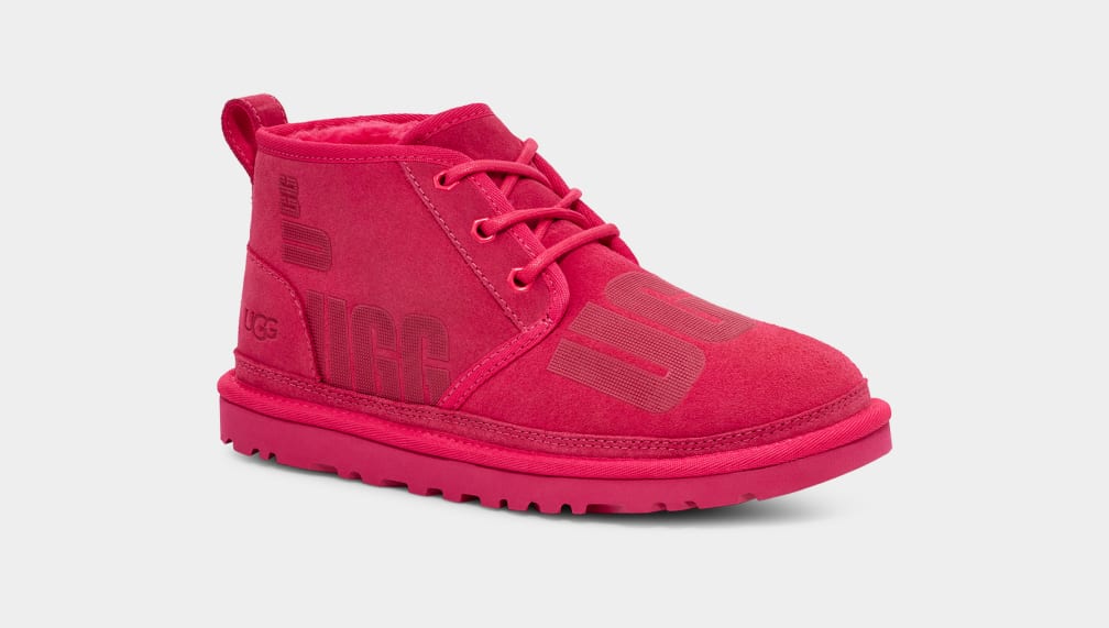 Botas Ugg Neumel Scatter Graphic Mujer Rojas | Argentina YBCPAWK-38