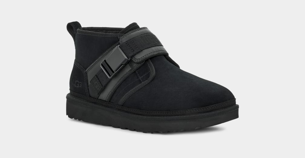 Botas Ugg Neumel Snapback Hombre Negras | Argentina CEZWGAD-72