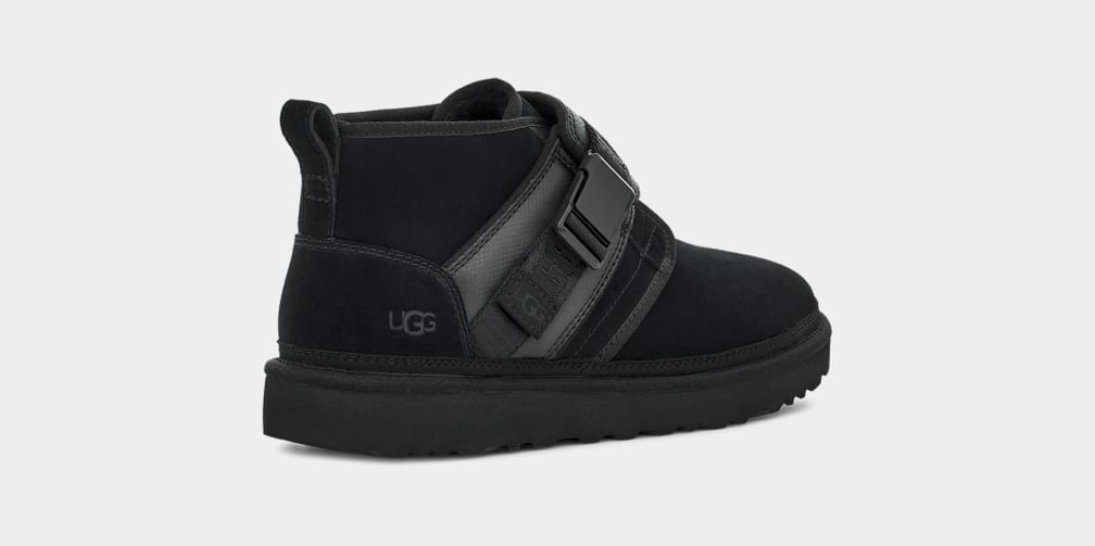 Botas Ugg Neumel Snapback Hombre Negras | Argentina CEZWGAD-72