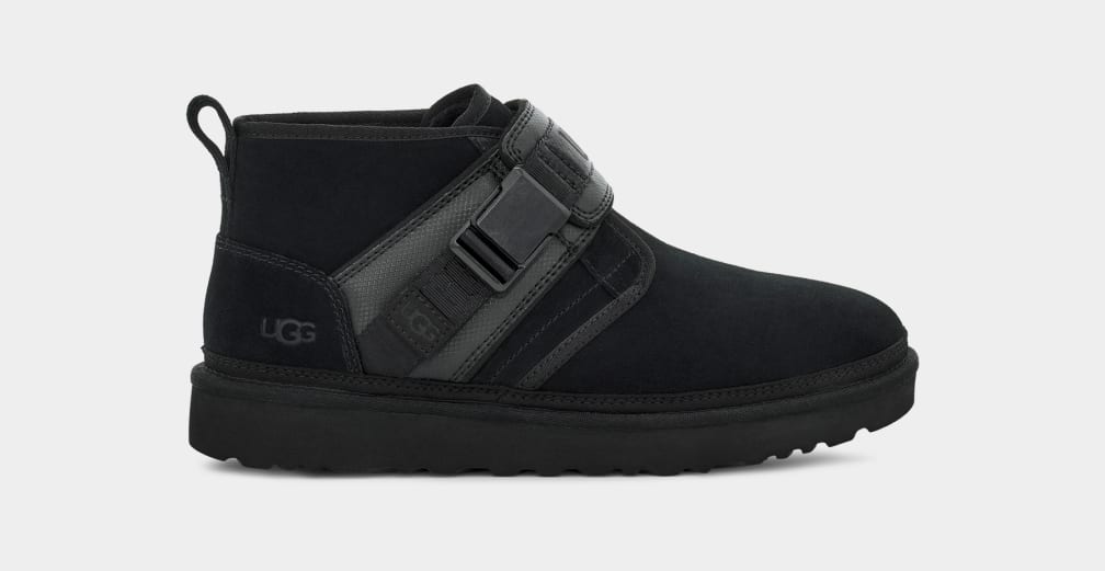 Botas Ugg Neumel Snapback Hombre Negras | Argentina CEZWGAD-72