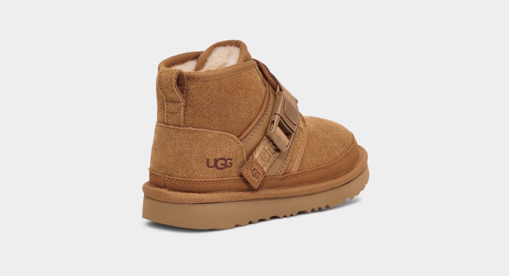 Botas Ugg Neumel Snapback Niños Marrones | Argentina OTHENCP-81