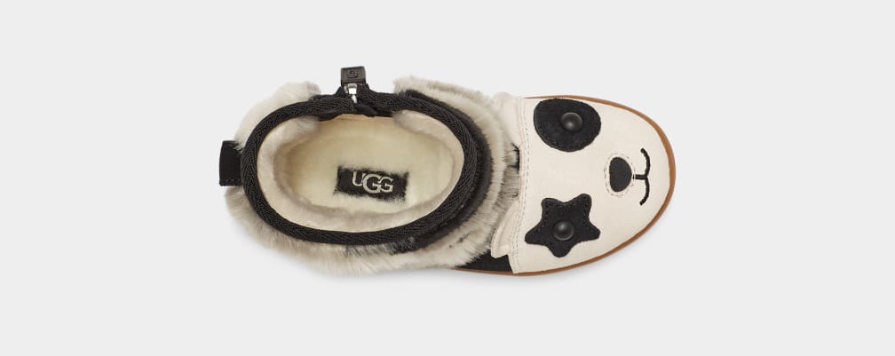 Botas Ugg Panda Stuffie Niños Negras | Argentina VFQURSD-53