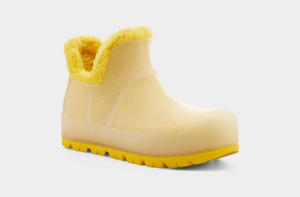 Botas Ugg Raincloud Clear Mujer Amarillo | Argentina ECWGSOX-40