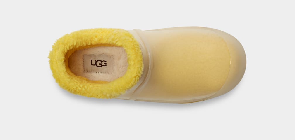 Botas Ugg Raincloud Clear Mujer Amarillo | Argentina ECWGSOX-40