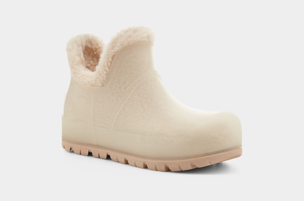 Botas Ugg Raincloud Clear Mujer Beige | Argentina VJQKFIH-92