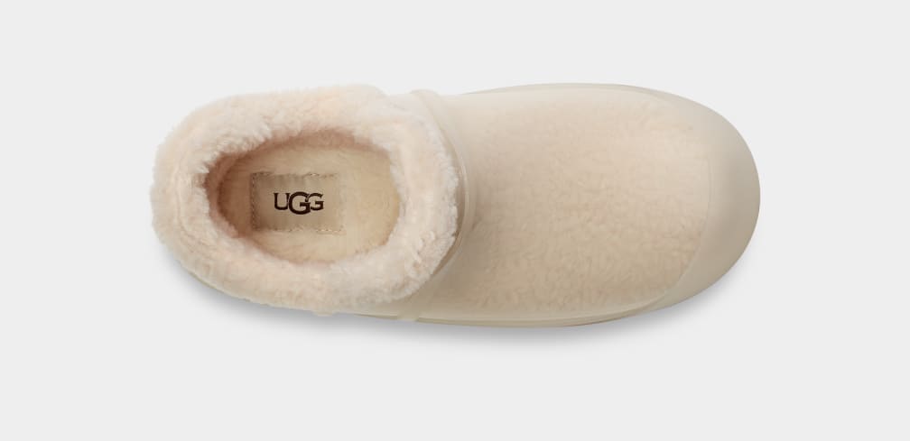 Botas Ugg Raincloud Clear Mujer Beige | Argentina VJQKFIH-92