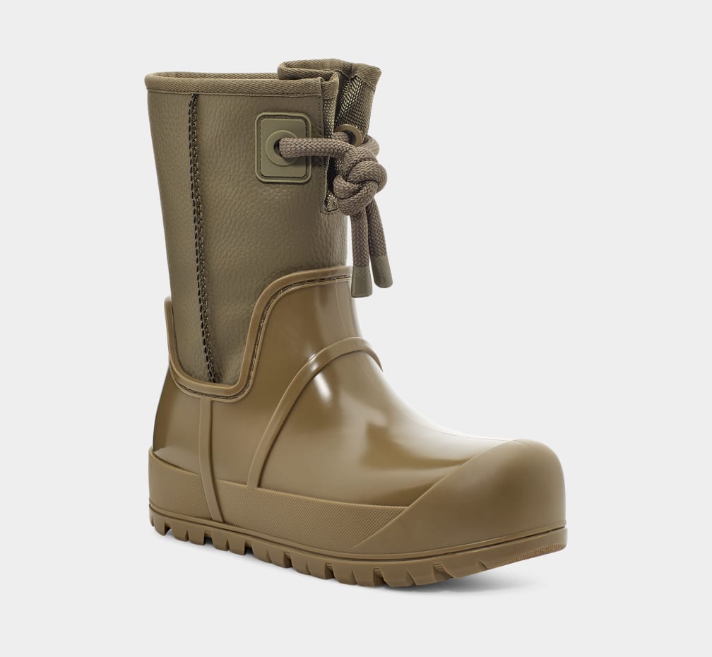 Botas Ugg Raincloud Lace Mujer Verde Oliva | Argentina HFEIKDY-29