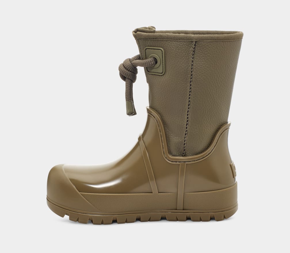 Botas Ugg Raincloud Lace Mujer Verde Oliva | Argentina HFEIKDY-29