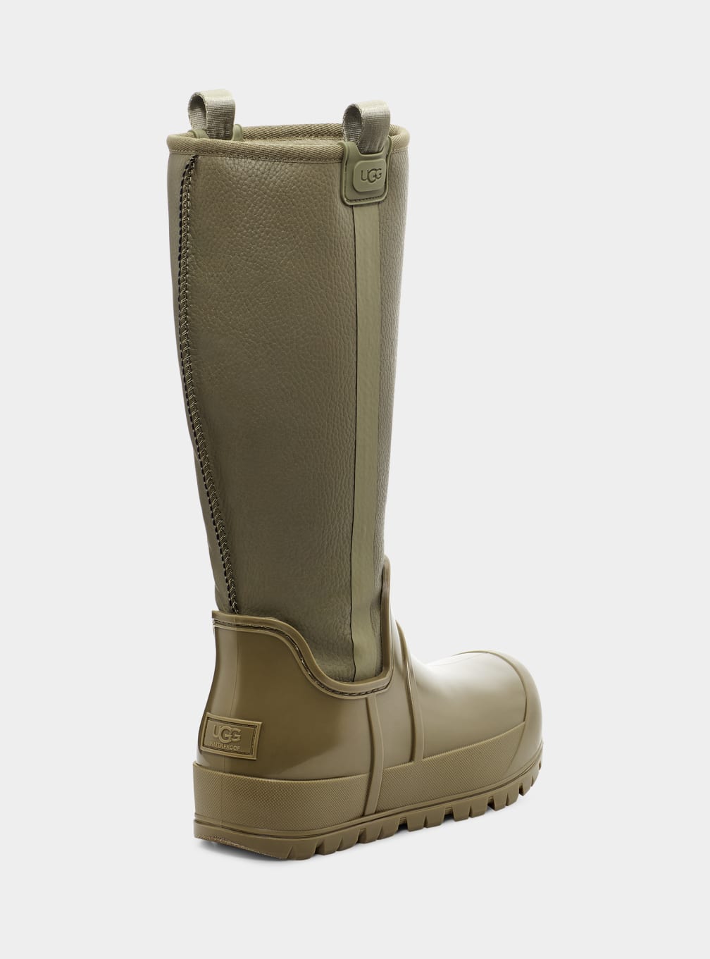 Botas Ugg Raincloud Tall Mujer Verde Oliva | Argentina BWUXGQE-74