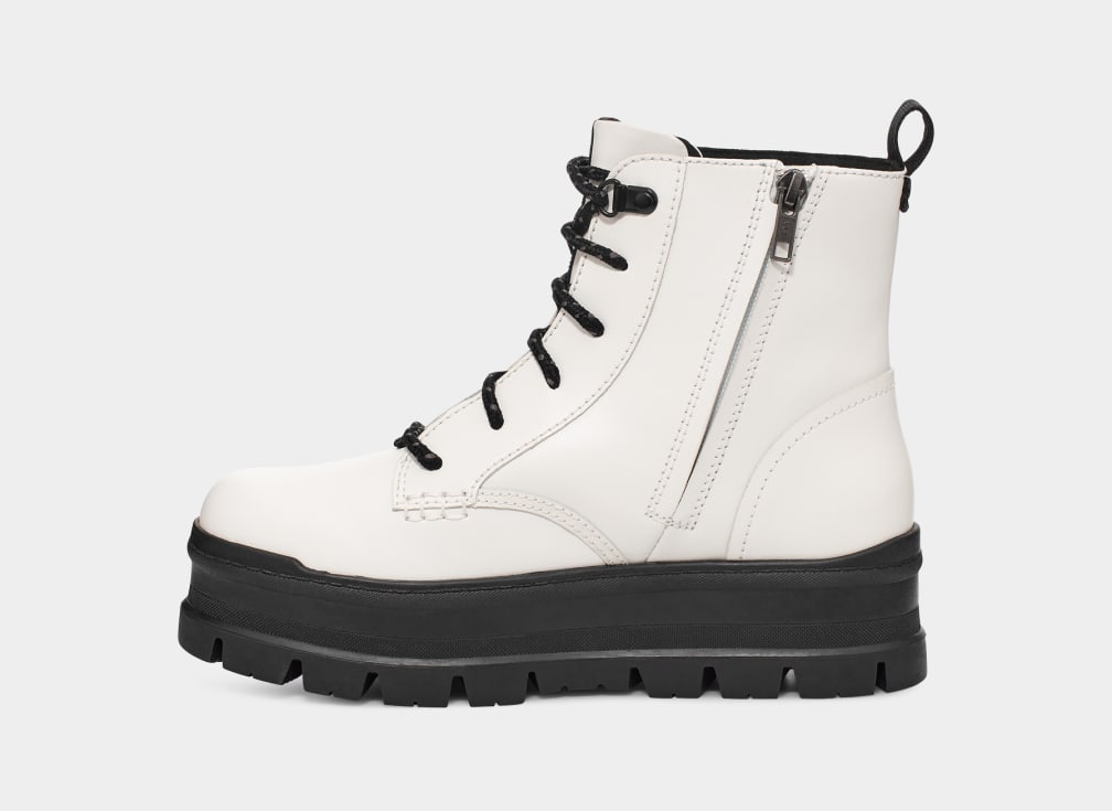 Botas Ugg Sidnee Mujer Blancas | Argentina NIVSLYE-24