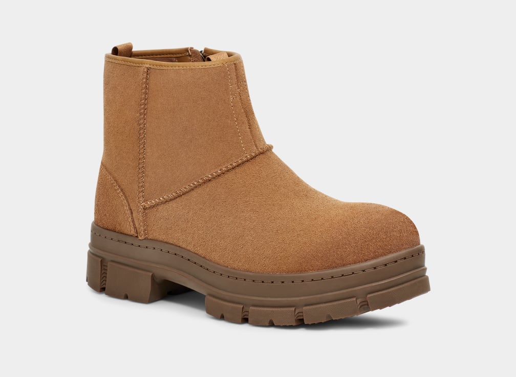 Botas Ugg Skyview Classic Pull-On Suede Hombre Marrones | Argentina HMIFJRQ-35