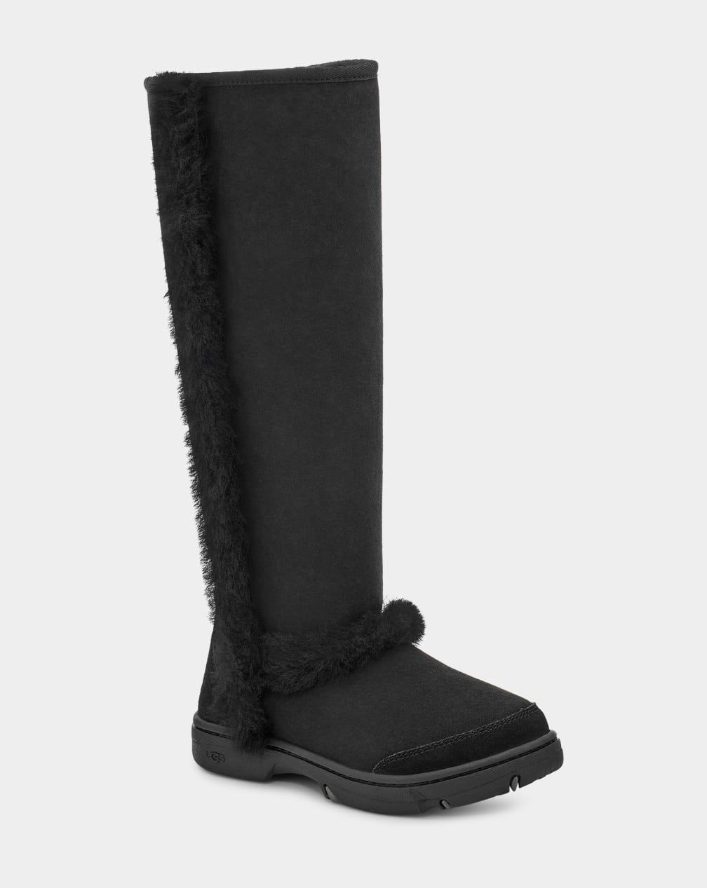 Botas Ugg Sunburst Extra Tall Mujer Negras | Argentina WDQRZHB-26