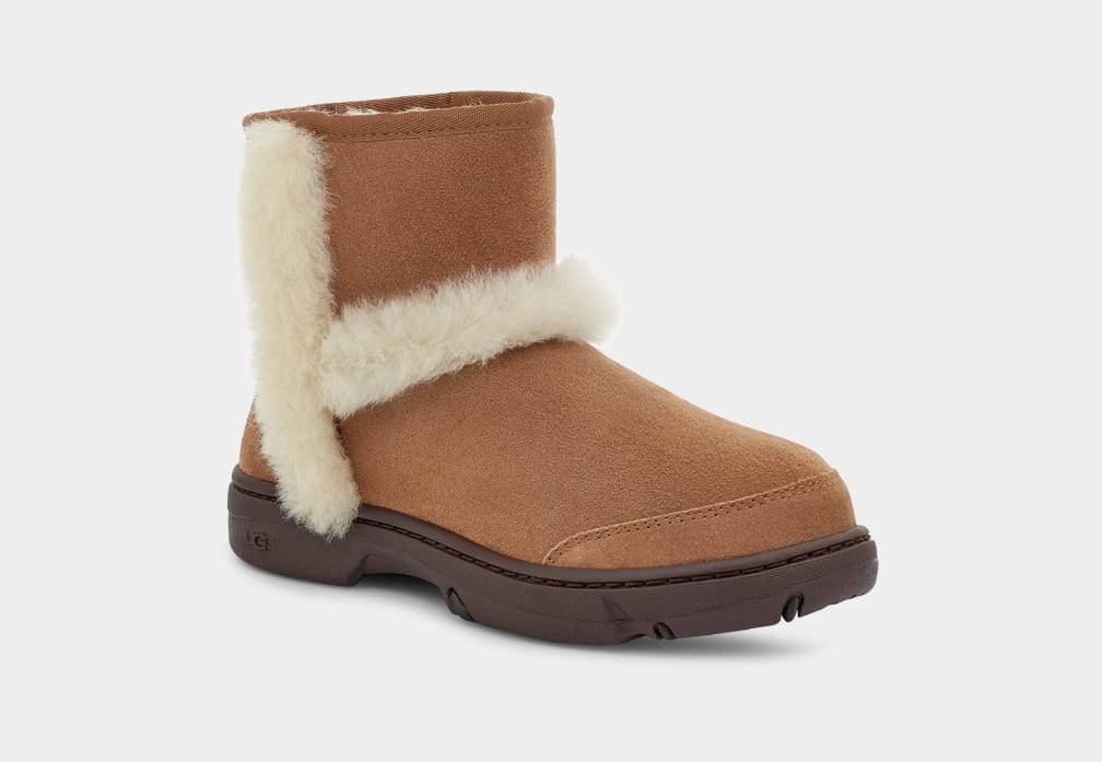 Botas Ugg Sunburst Mini Mujer Marrones | Argentina MJDQVRH-64