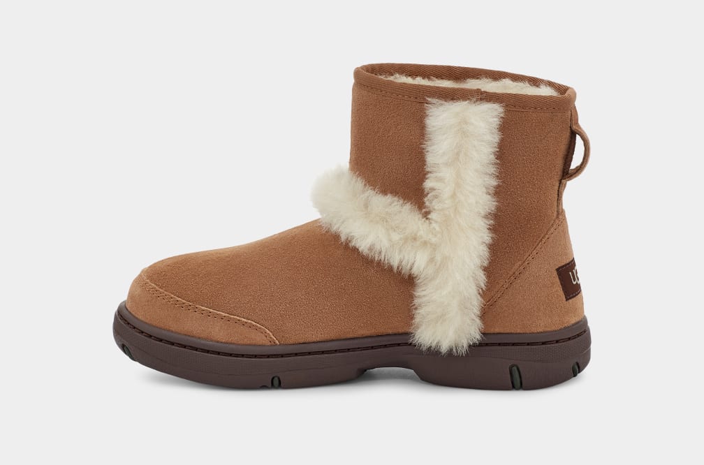 Botas Ugg Sunburst Mini Mujer Marrones | Argentina MJDQVRH-64