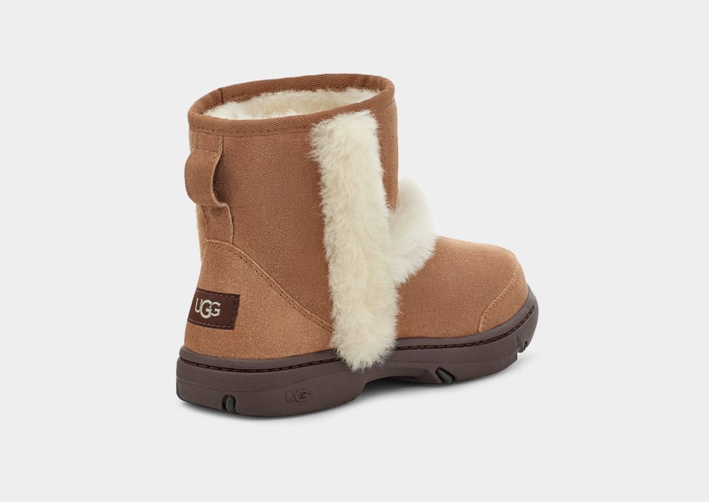 Botas Ugg Sunburst Mini Mujer Marrones | Argentina MJDQVRH-64