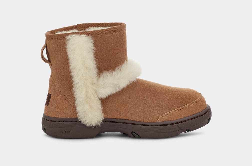 Botas Ugg Sunburst Mini Mujer Marrones | Argentina MJDQVRH-64