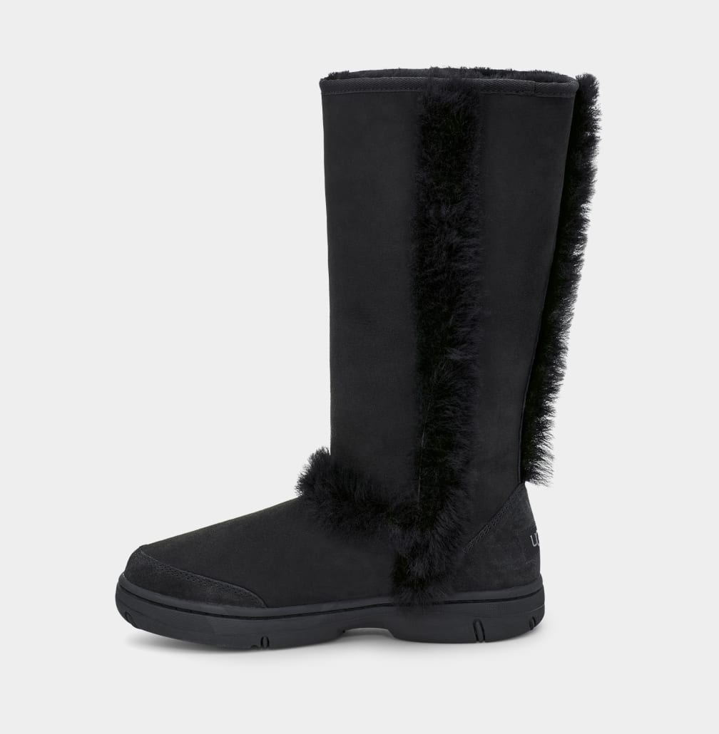 Botas Ugg Sunburst Tall Mujer Negras | Argentina XPZIJMO-21