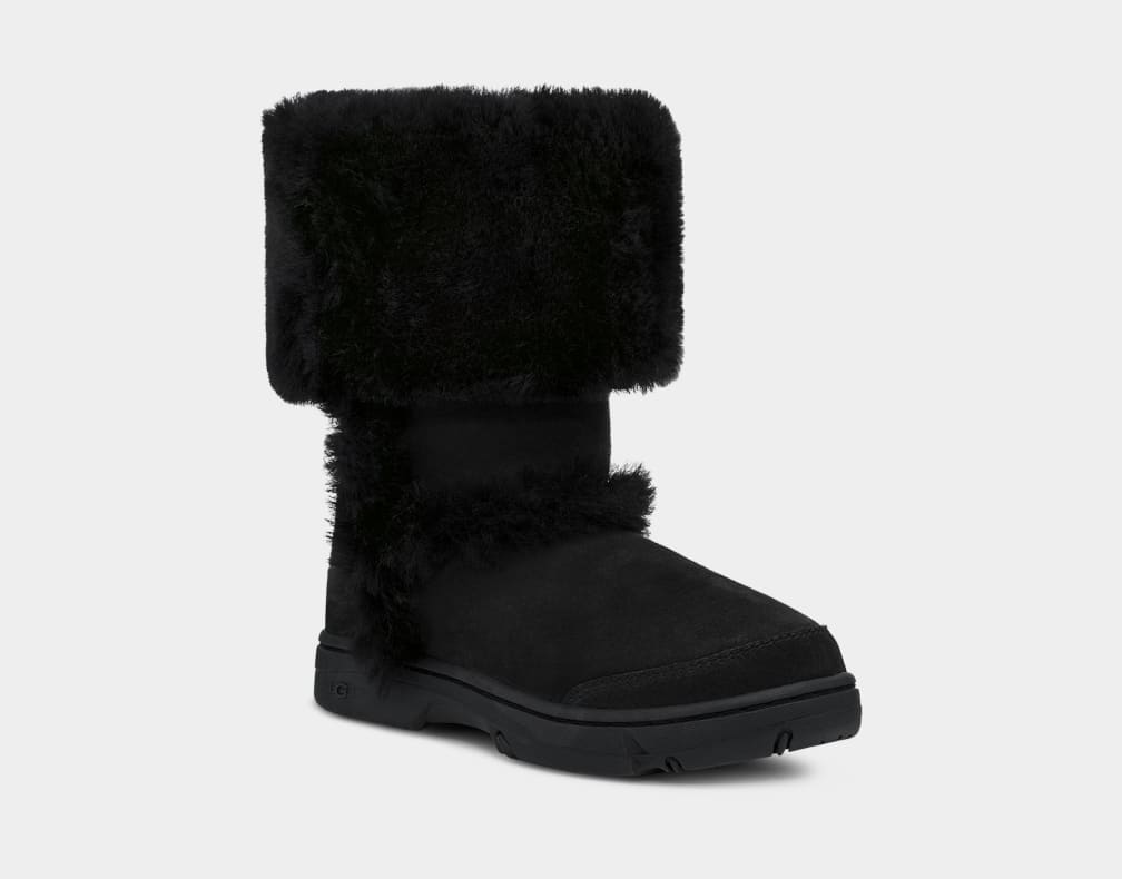 Botas Ugg Sunburst Tall Mujer Negras | Argentina XPZIJMO-21