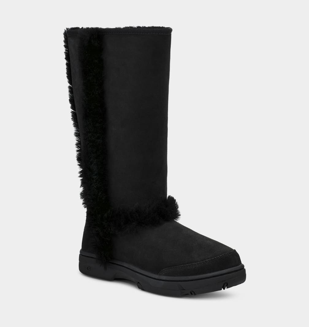 Botas Ugg Sunburst Tall Mujer Negras | Argentina XPZIJMO-21