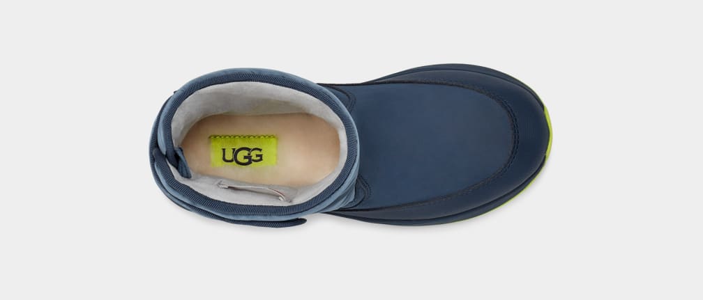 Botas Ugg Toty Weather Niños Azules | Argentina LSUFWBI-04