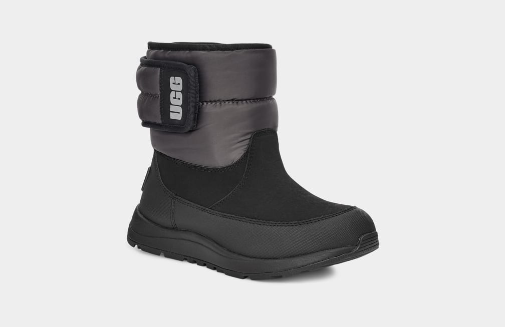 Botas Ugg Toty Weather Niños Negras Gris | Argentina PHMOYBS-46