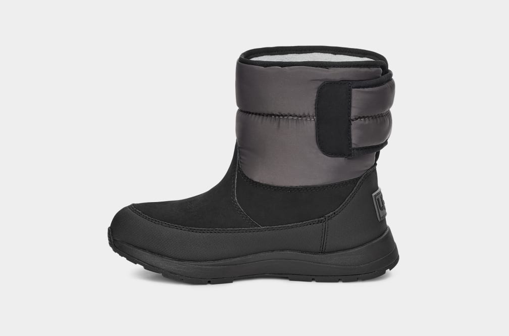 Botas Ugg Toty Weather Niños Negras Gris | Argentina PHMOYBS-46