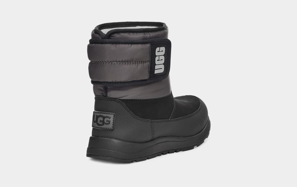 Botas Ugg Toty Weather Niños Negras Gris | Argentina BSOKVMT-07