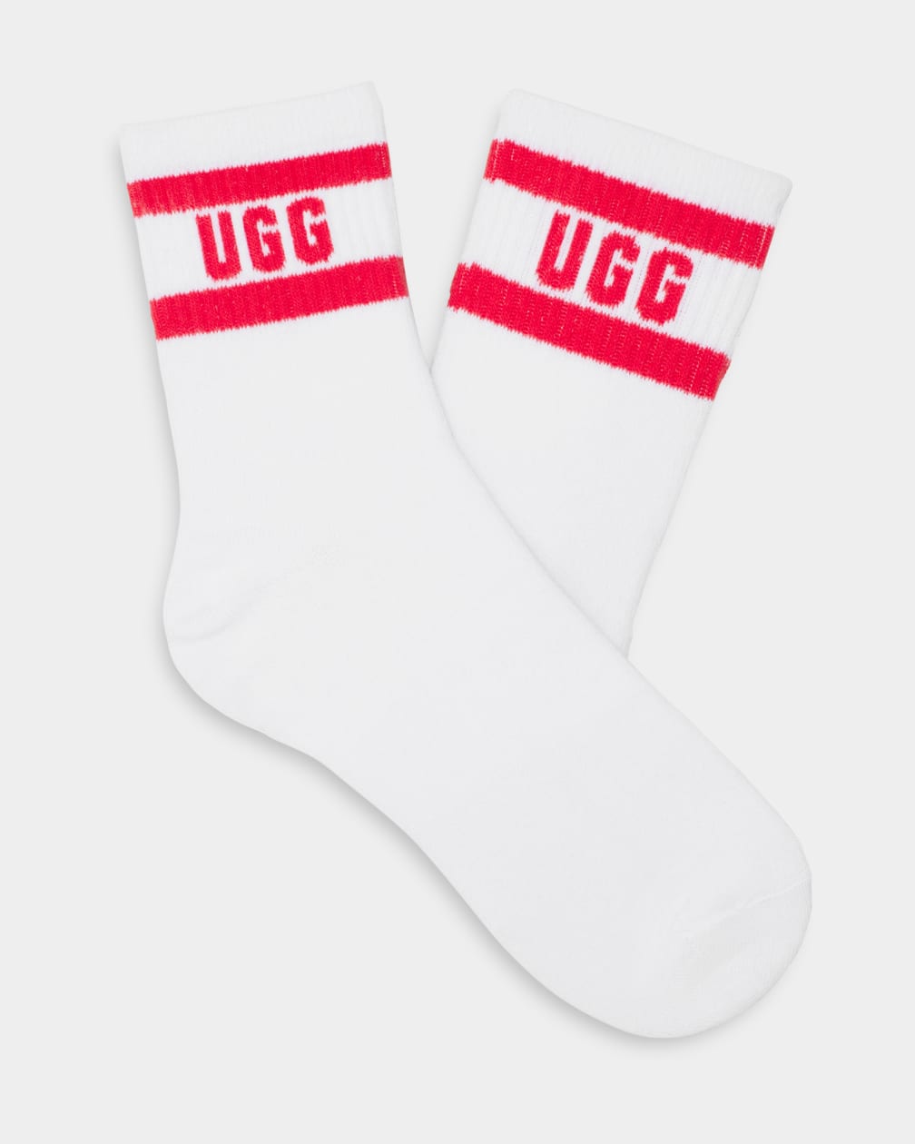 Calcetines Ugg Dierson Logo Quarter Mujer Blancas Rosas | Argentina XCHVNZL-86