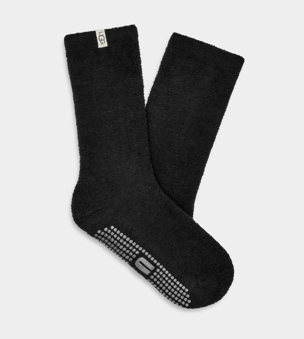 Calcetines Ugg Paityn Cozy Gripper Crew Mujer Negras | Argentina ULCTEKS-56