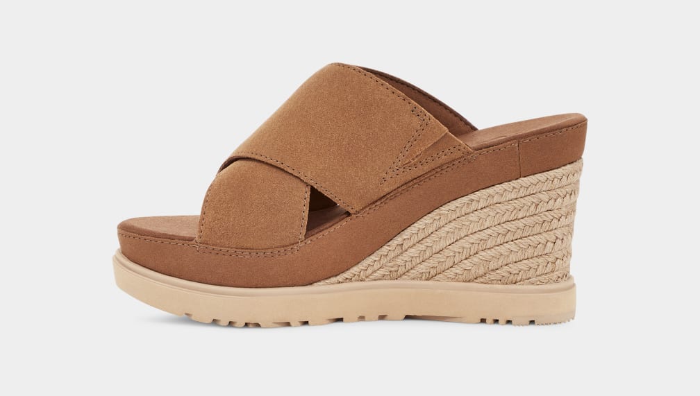 Chanclas Ugg Abbot Mujer Marrones | Argentina WKCGAZE-29