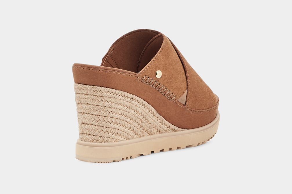 Chanclas Ugg Abbot Mujer Marrones | Argentina WKCGAZE-29