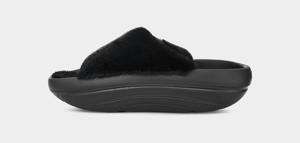 Chanclas Ugg FoamOplush Mujer Negras | Argentina THVYNQL-16