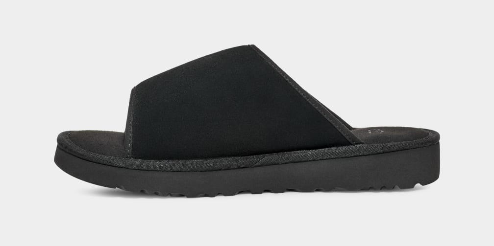 Chanclas Ugg Goldencoast Hombre Negras | Argentina VMDHOJR-59