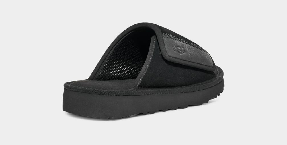 Chanclas Ugg Goldencoast Hombre Negras | Argentina VMDHOJR-59