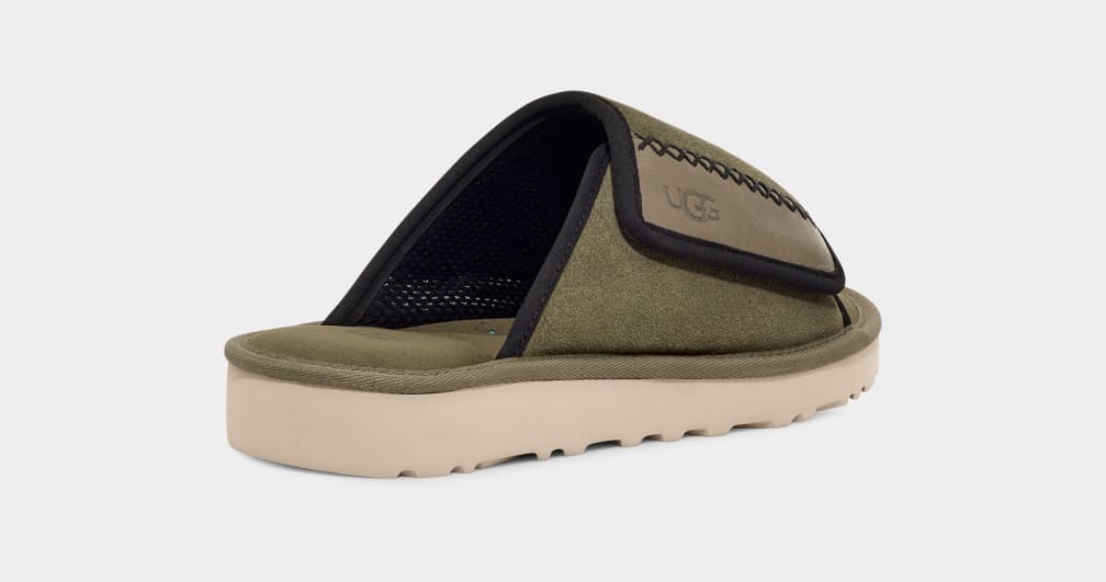 Chanclas Ugg Goldencoast Hombre Verde | Argentina FZLMUST-96