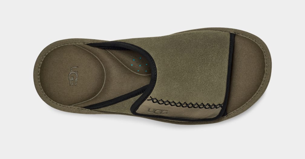 Chanclas Ugg Goldencoast Hombre Verde | Argentina FZLMUST-96